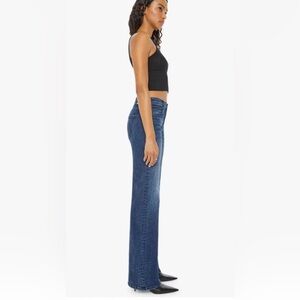 MOTHER Women's Kick It Straight Leg Jeans in I Put A Spell On You